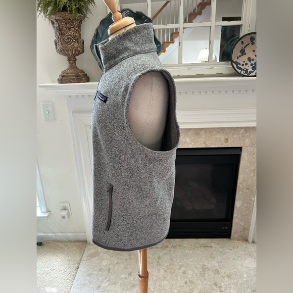 Patagonia Heather Gray Zip Vest - Picture 4 of 7